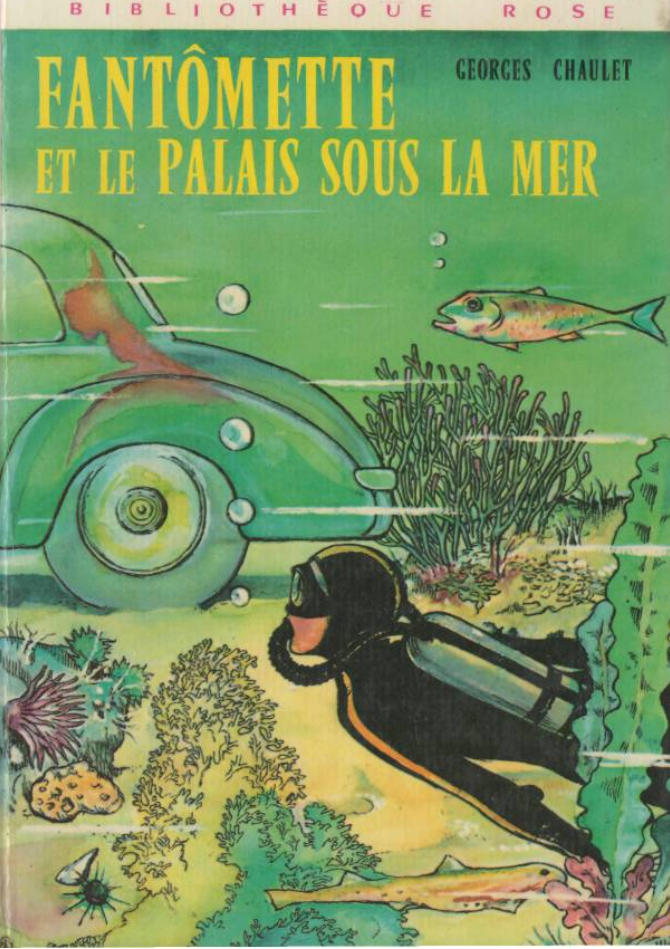 Fantomette et le palais sous la mer