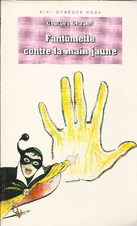 fantomette contre la main jaune